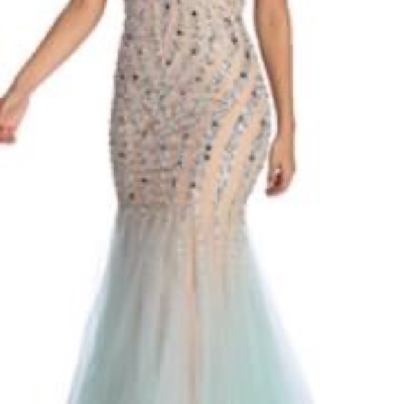 Strapless Beaded Dress - Picture 2 of 3